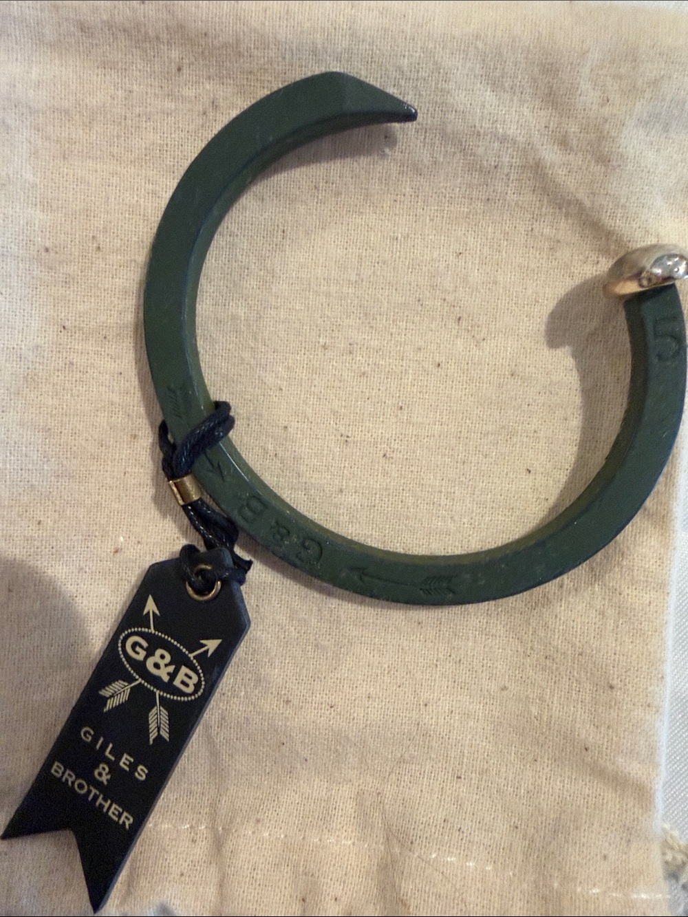 Giles and brother bracelet NWT